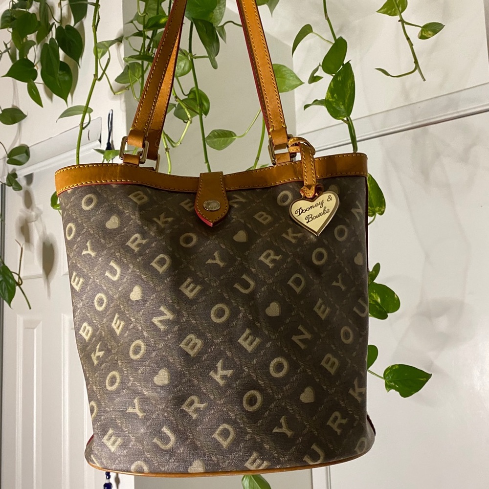 Dooney Bourke Heart Bucket Bag